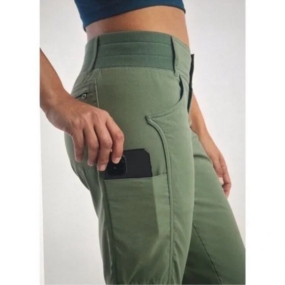 Title Nine Climber Pant Dark Blue Outdoor Hiking Rock Climbing Cargo Utility - Picture 5 of 16